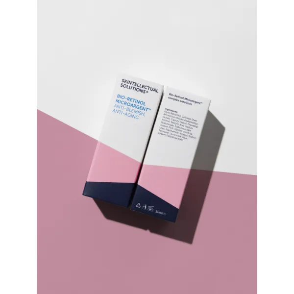 Микроэмльсия на основе 2% липосом бакучиола, 0.5% салициловой кислоты и нано-серебра BioRetinol MicroArgent Skintellectual Solutions