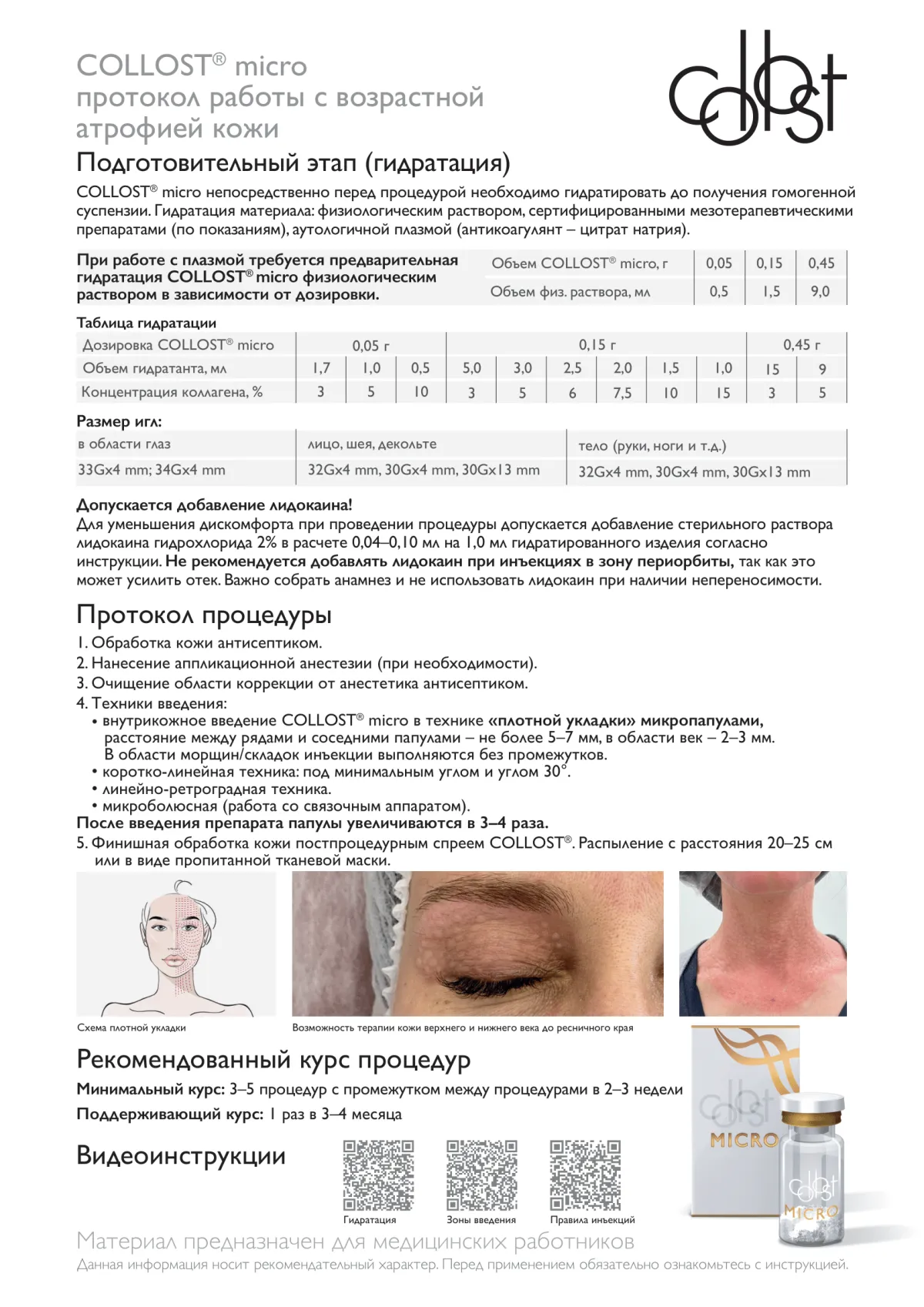 Коллост Спрей постпроцедурный Collost Care Post-Procedure Spray Calming & Recovery